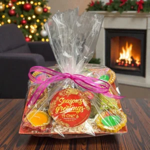Festive Gift Basket Diwali Christmas